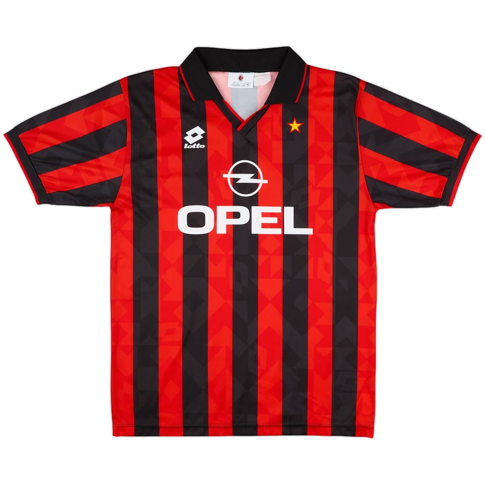 1994-95 AC Milan Home Shirt - 10/10 - (L)
