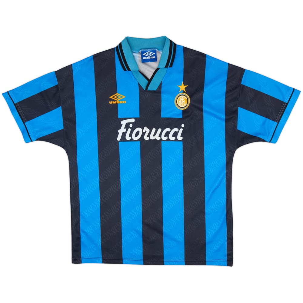 1994-95 Inter Milan Home Shirt #10 - 8/10 - (L)