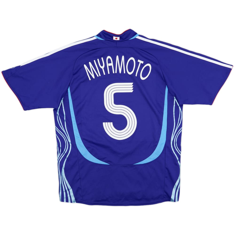 2006-08 Japan Home Shirt Miyamoto #5 - 8/10 - (M)