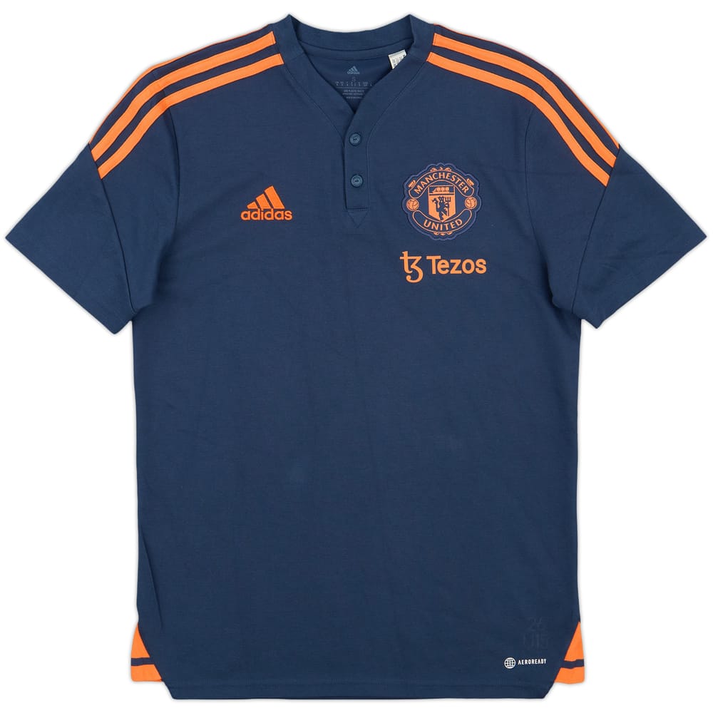 2022-23 Manchester United adidas Polo Shirt - 7/10 - (S)
