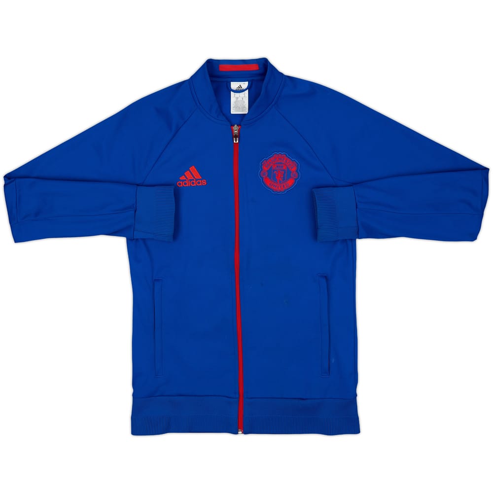 2016-17 Manchester United adidas Track Jacket - 7/10 - (S)