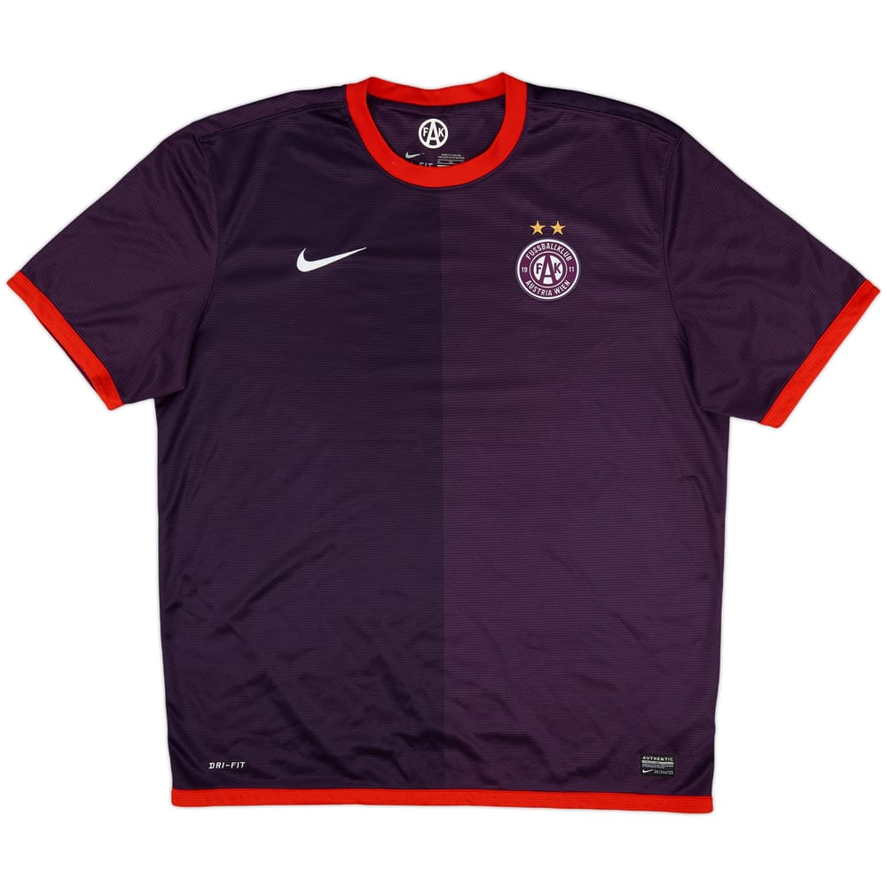 2012-14 Austria Vienna Home Shirt - 6/10 - (XL)