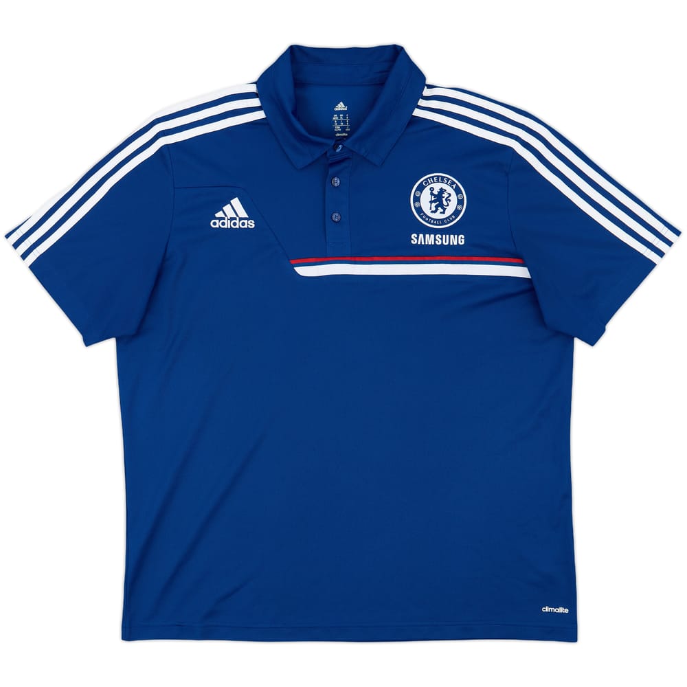 2013-14 Chelsea adidas Polo Shirt - 9/10 - (XXL)