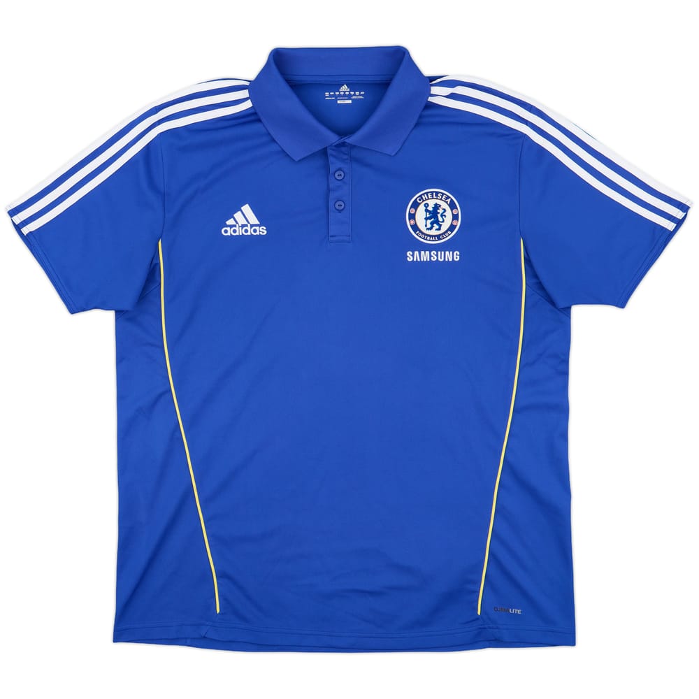 2011-12 Chelsea adidas Polo Shirt - 9/10 - (XL)