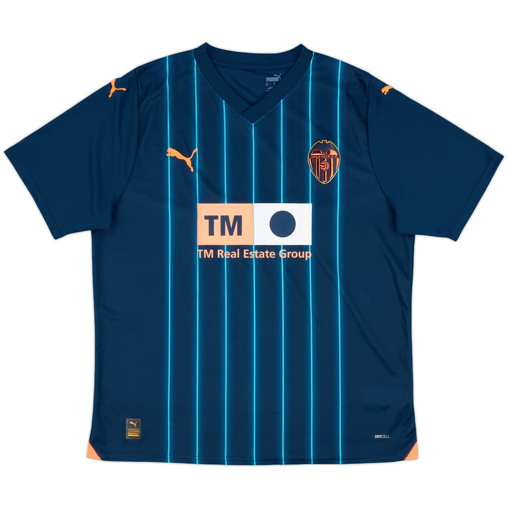 2023-24 Valencia Away Shirt - 8/10 - (XL)
