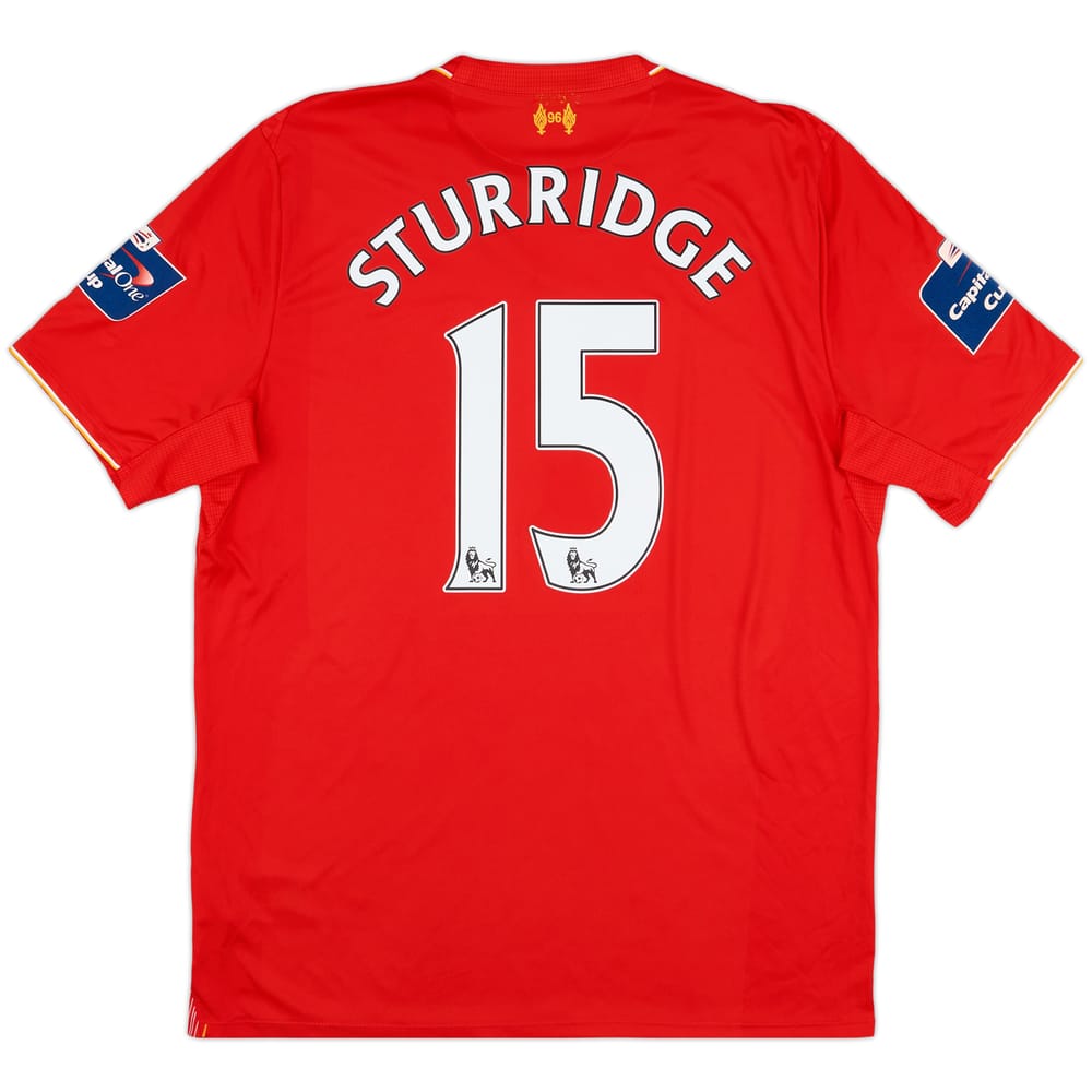 2015-16 Liverpool 'Capital One Cup Final' Home Shirt Sturridge #15 - 7/10 - (L)