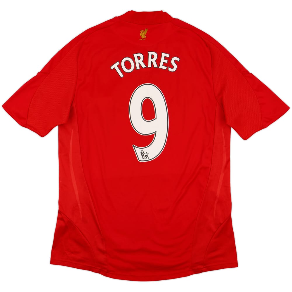 2008-10 Liverpool Home Shirt Torres #9 - 6/10 - (M)