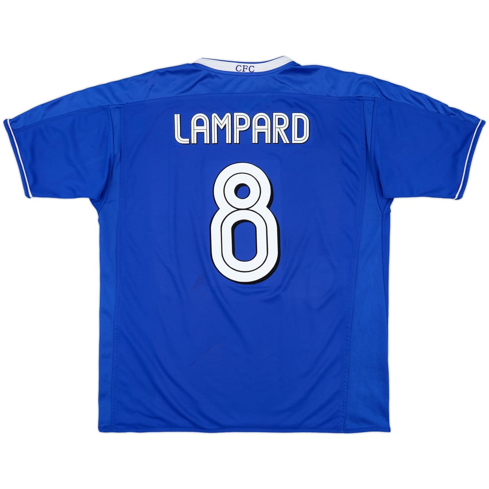 2003-05 Chelsea Home Shirt Lampard #8 - 6/10 - (XL)