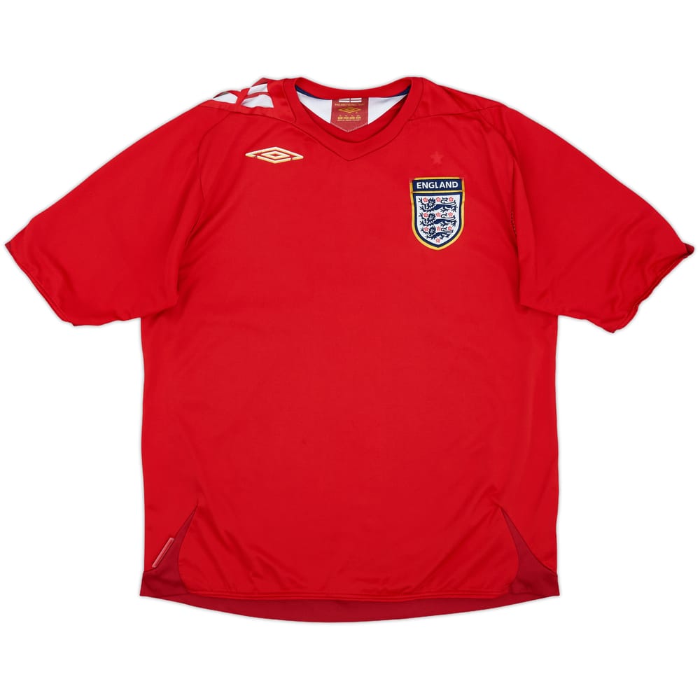 2006-08 England Away Shirt - 4/10 - (XL)