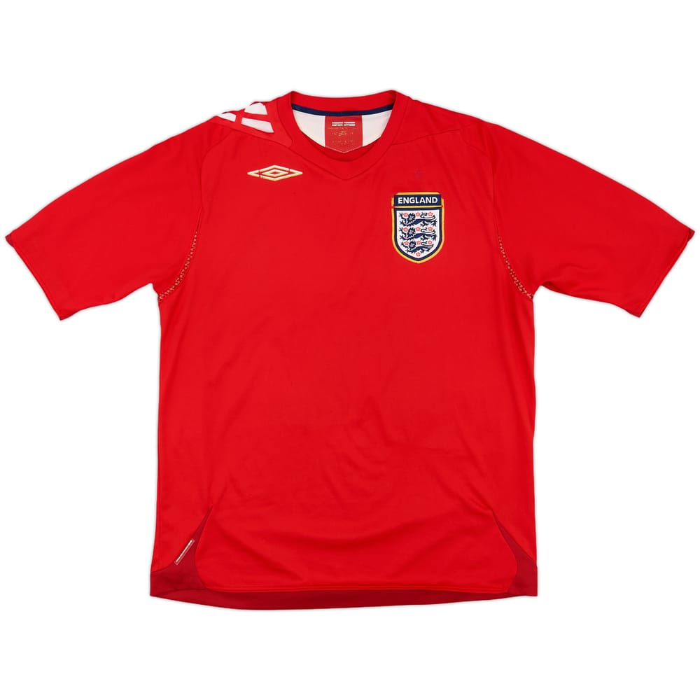 2006-08 England Away Shirt - 4/10 - (L)