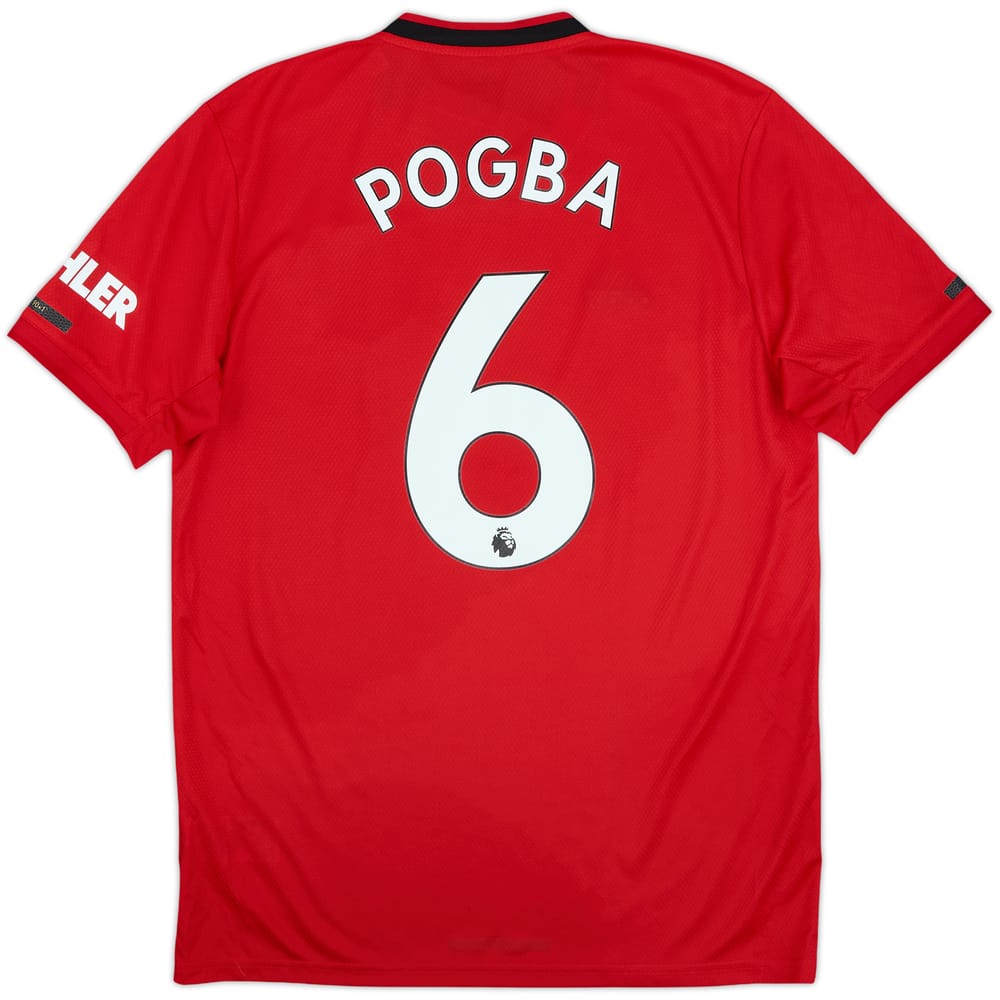 2019-20 Manchester United Home Shirt Pogba #6 (M)