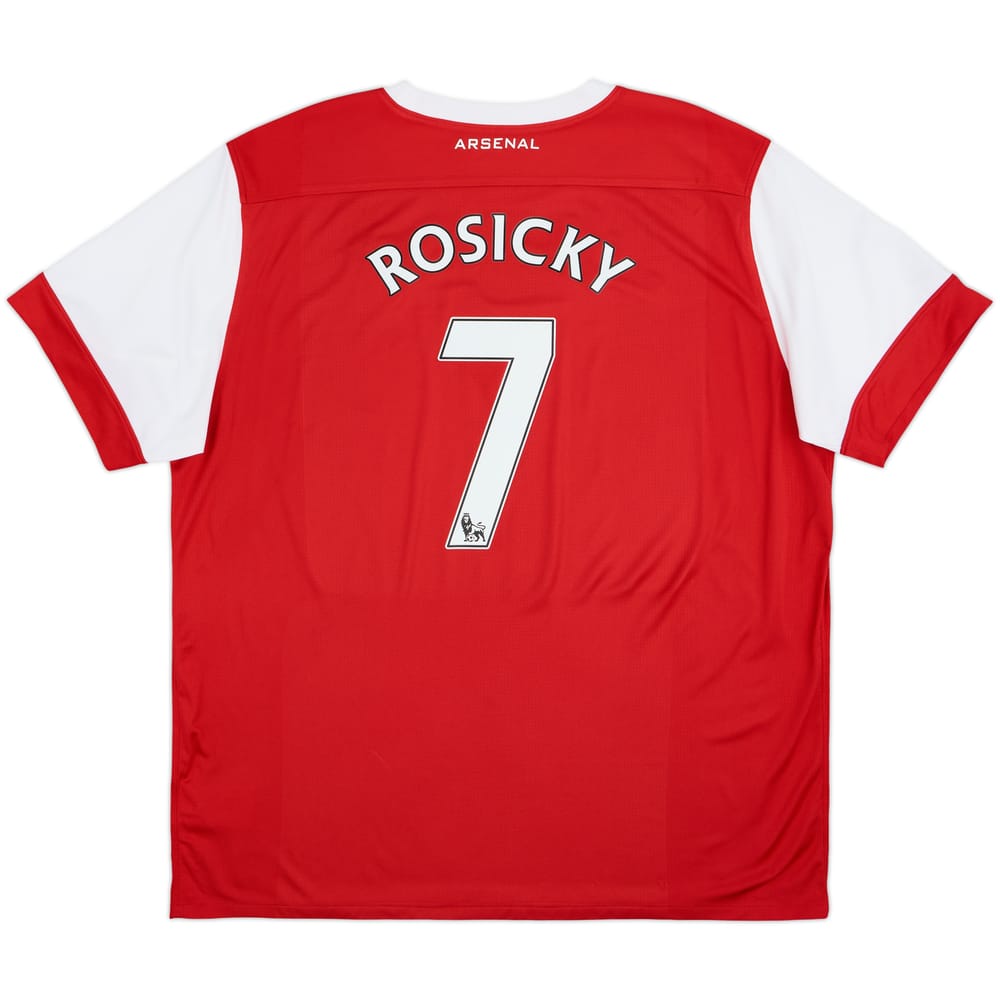 2010-11 Arsenal Home Shirt Rosicky #7 - 5/10 - (XXL)
