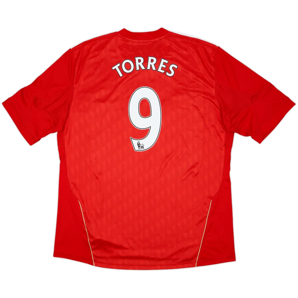 2010-12 Liverpool Home Shirt Torres #9 - 5/10 - (XXL)