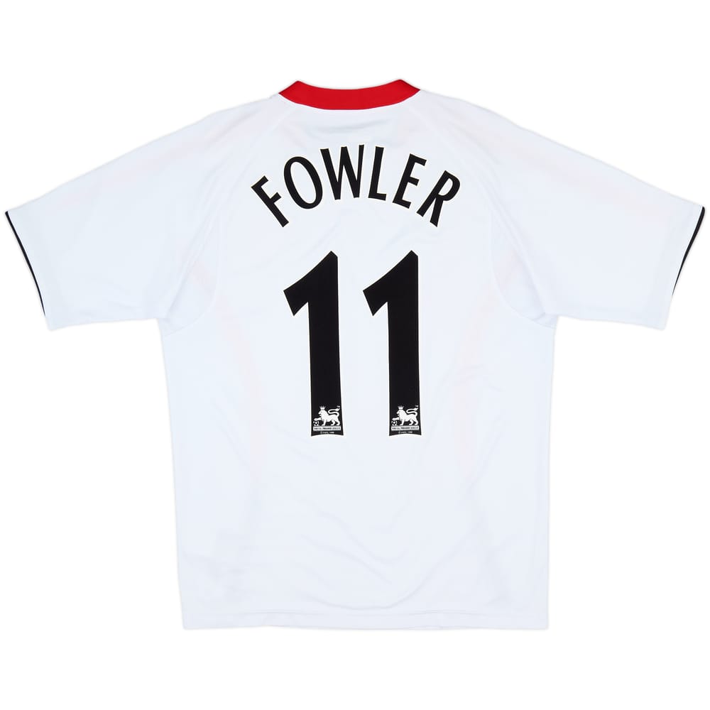 2005-06 Liverpool Away Shirt Fowler #11 - 5/10 - (M)