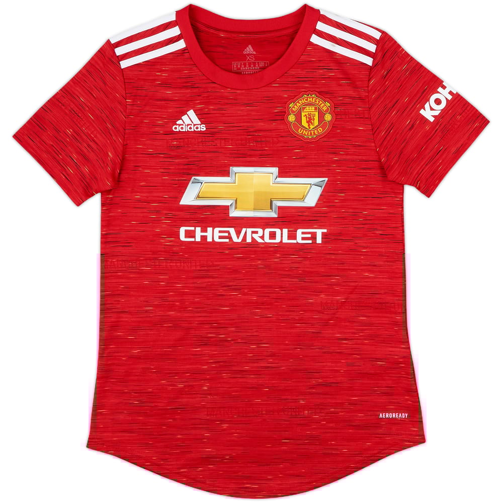 2020-21 Manchester United Home Shirt - 10/10 - (Women's XS)