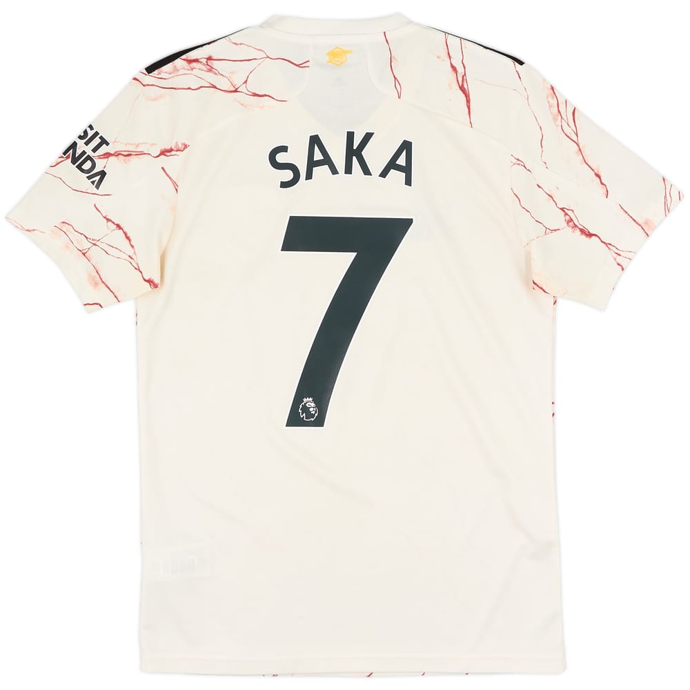 2020-21 Arsenal Away Shirt Saka #7 - 5/10 - (S)