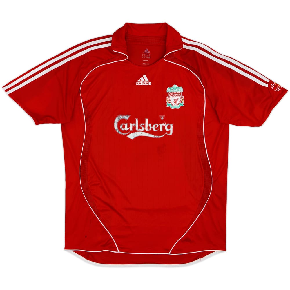 2006-08 Liverpool Home Shirt - 5/10 - (XL)