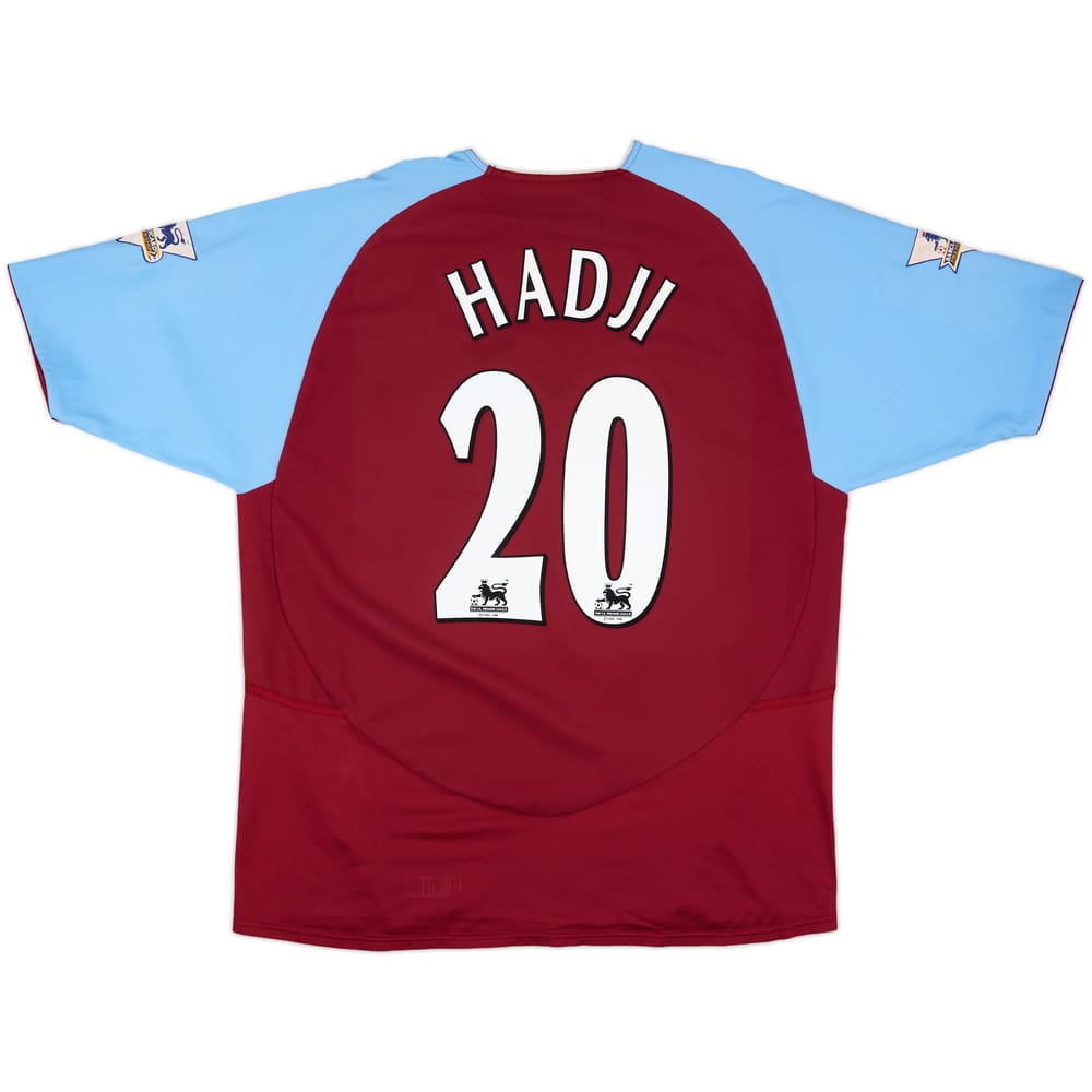2003-04 Aston Villa Home Shirt Hadji #20 - 7/10 - (L)