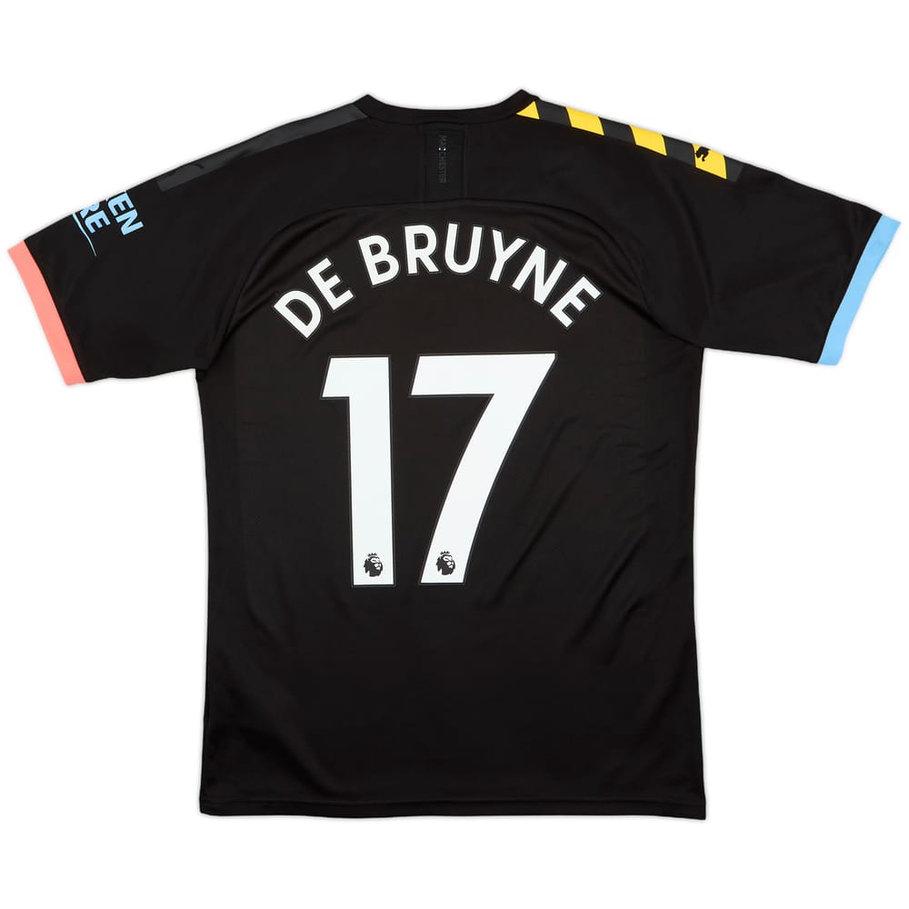 2019-20 Manchester City Away Shirt De Bruyne #17 - 9/10 - (M)