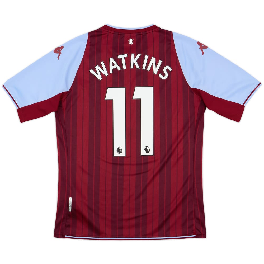 2021-22 Aston Villa Home Shirt Watkins #11 - 9/10 - (M)