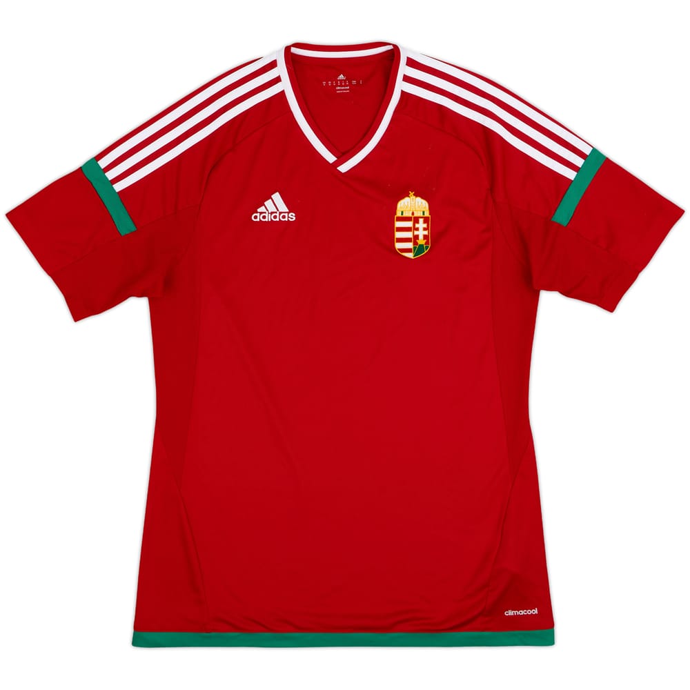 2016-18 Hungary Home Shirt - 8/10 - (M)