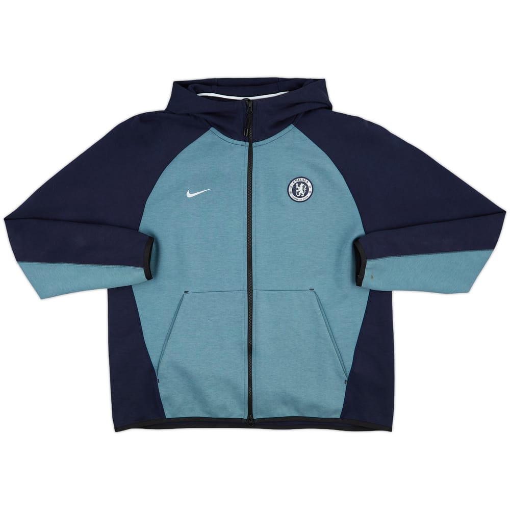 2018-19 Chelsea Nike Hooded Track Jacket - 7/10 - (XL)