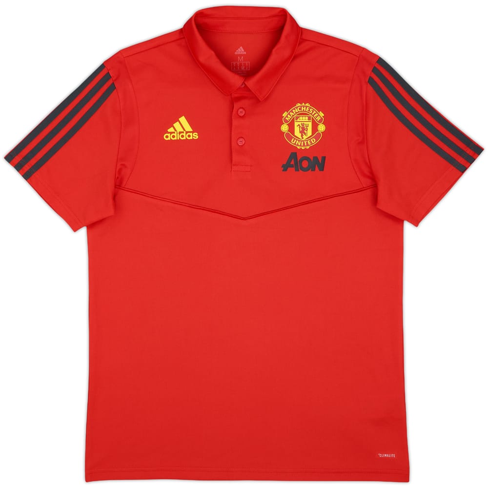 2019-20 Manchester United adidas Polo Shirt - 9/10 - (M)