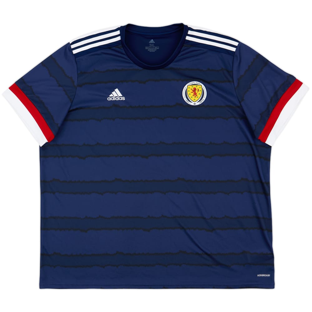 2020-22 Scotland Home Shirt - 8/10 - (3XL)