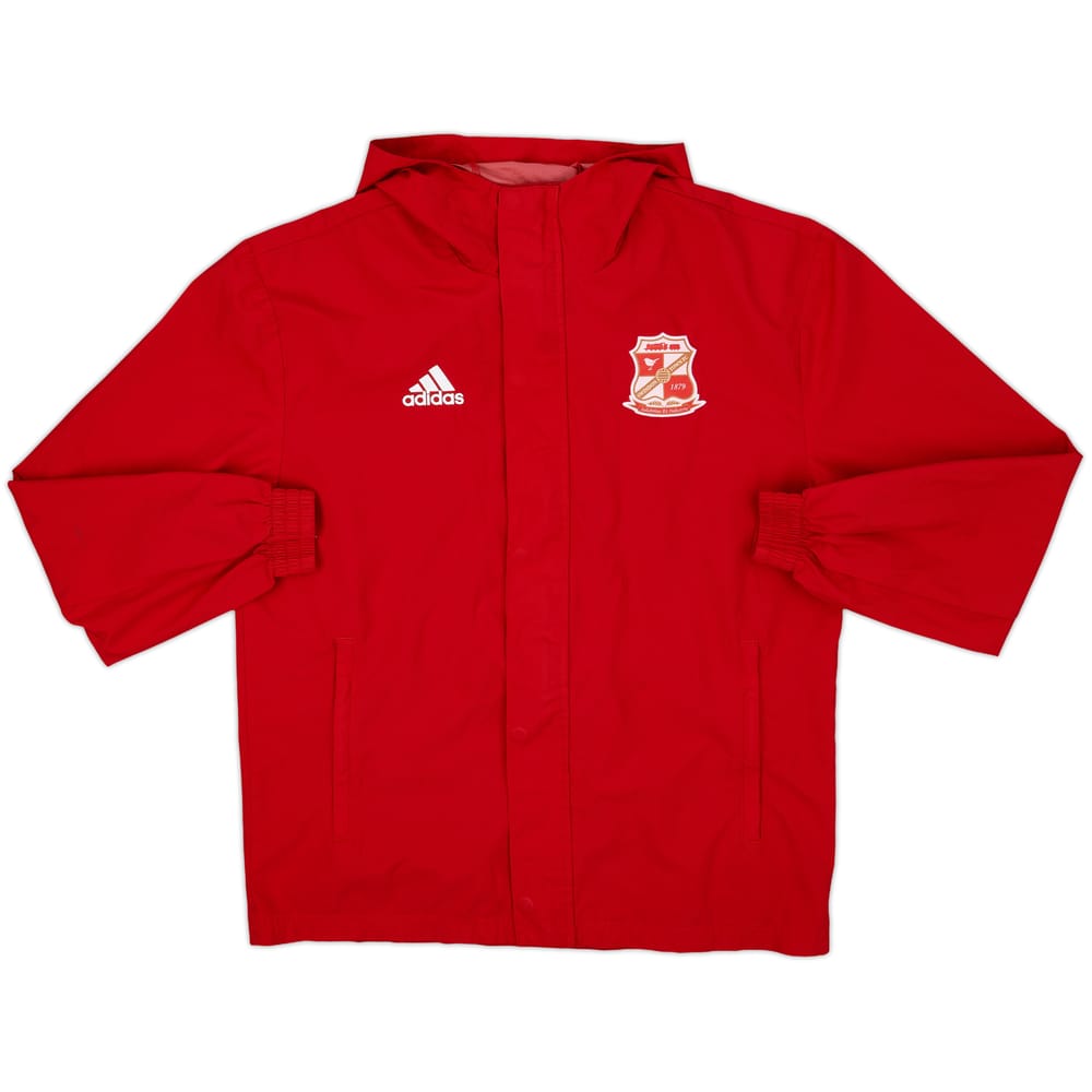 2023-24 Swindon adidas Hooded Track Jacket - 9/10 - (S)