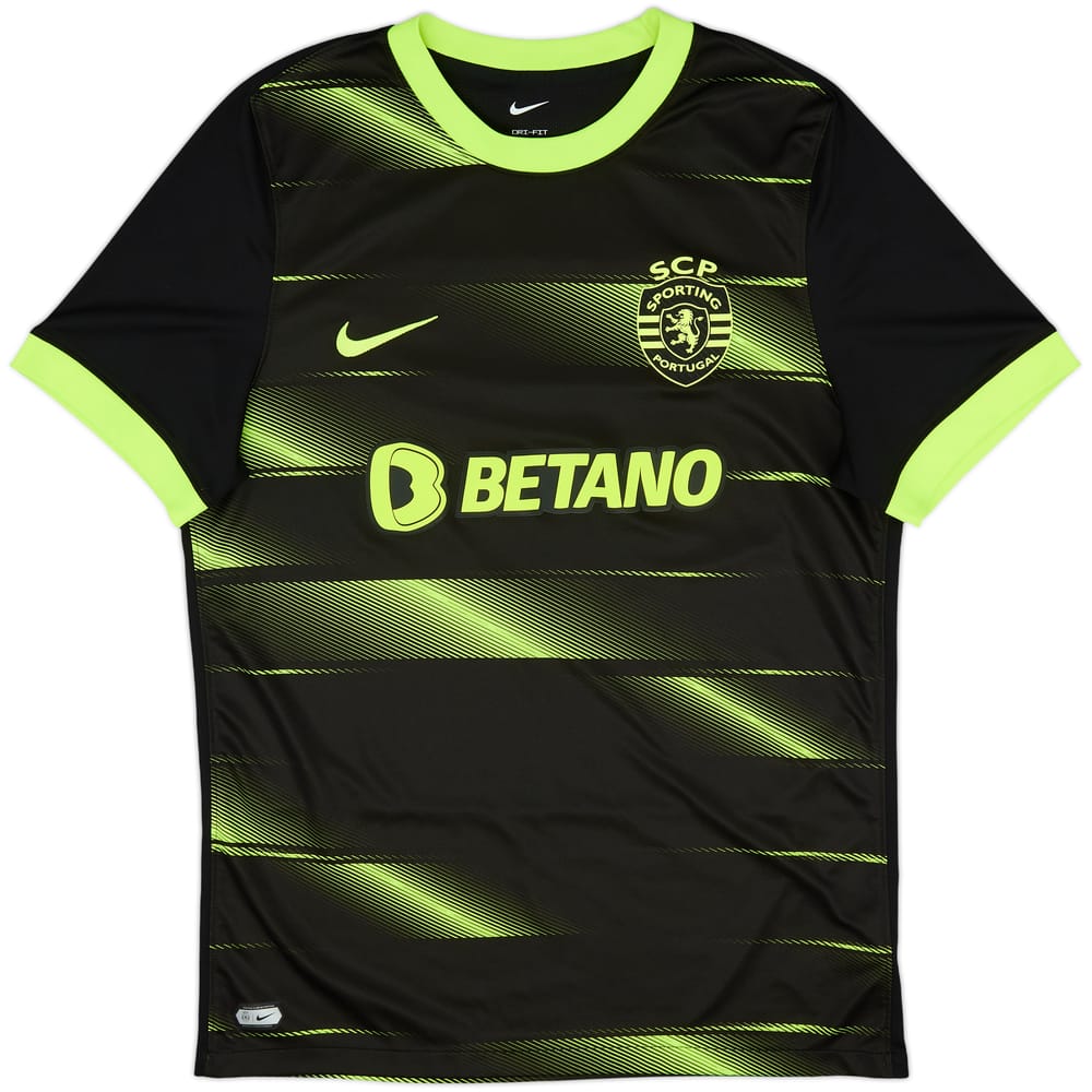 2022-23 Sporting Lisbon Away Shirt - 8/10 - (L)