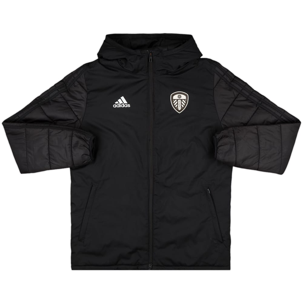 2020-21 Leeds United adidas Padded Bench Coat - 8/10 - (S)