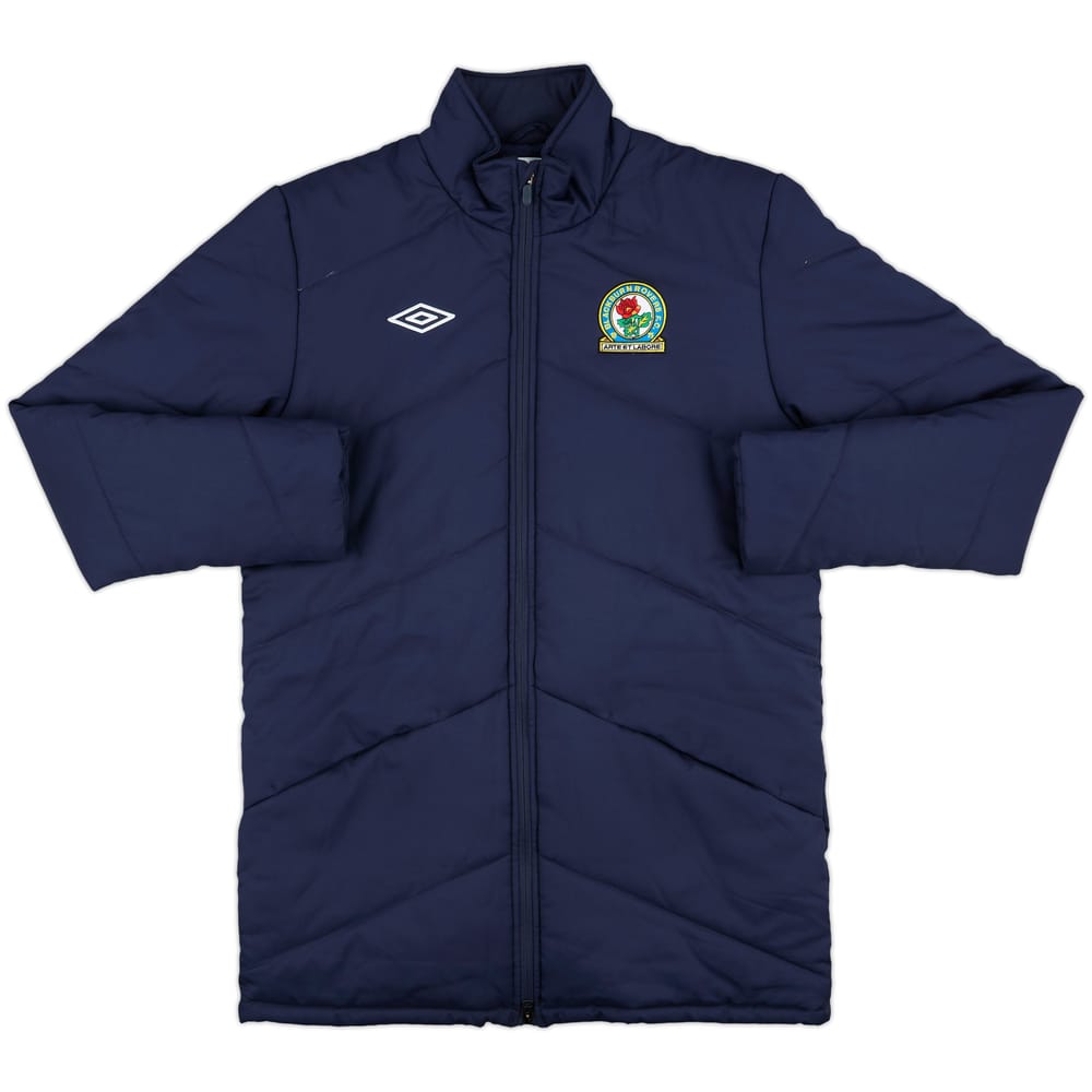2010-11 Blackburn Umbro Padded Bench Coat - 10/10 - (M)