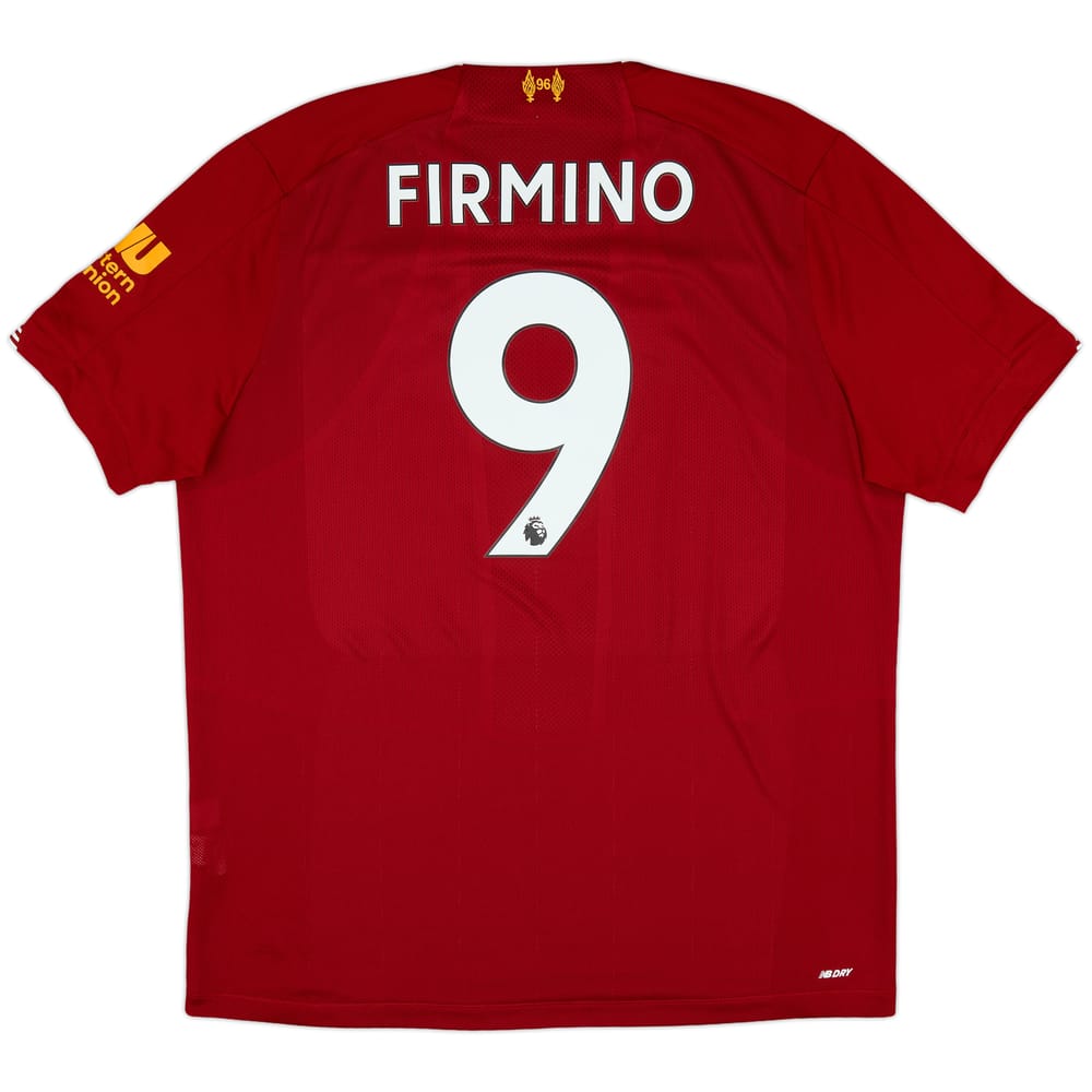 2019-20 Liverpool Home Shirt Firmino #9 - 8/10 - (XL)