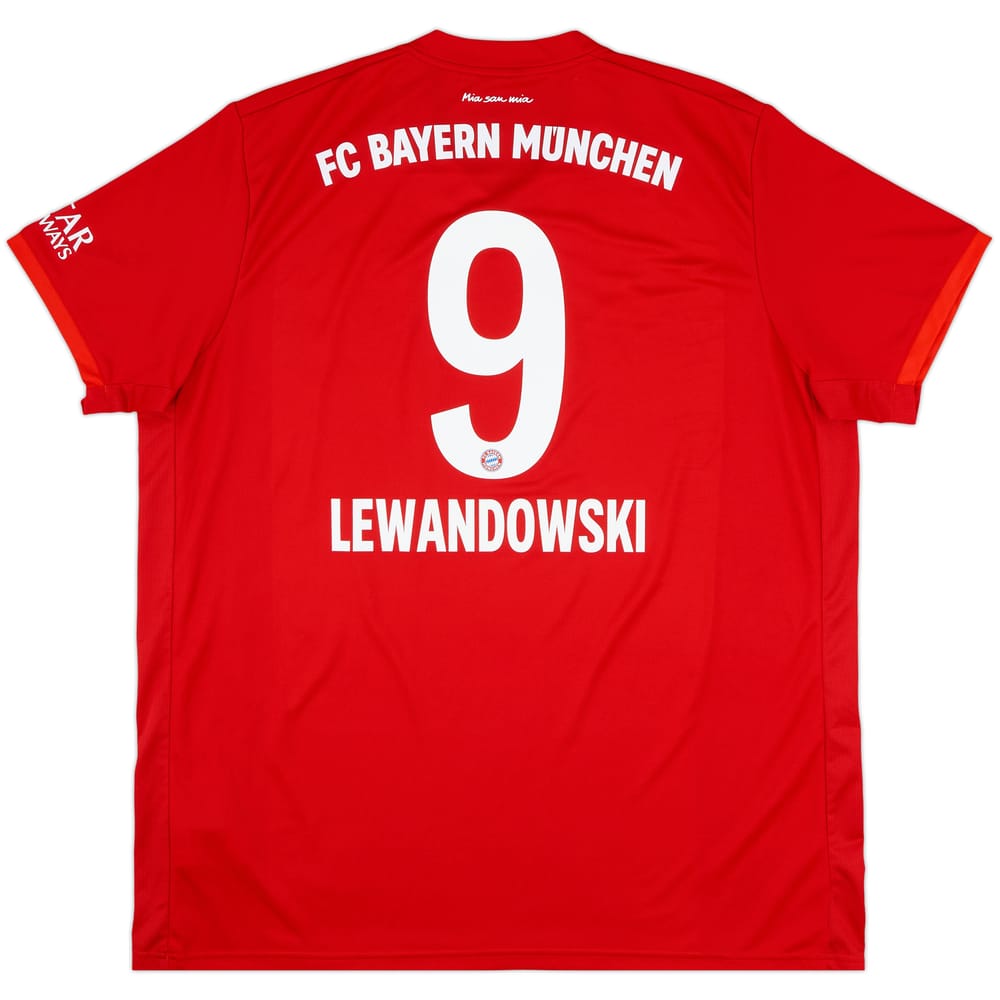 2019-20 Bayern Munich Home Shirt Lewandowski #9 - 9/10 - (XXL)