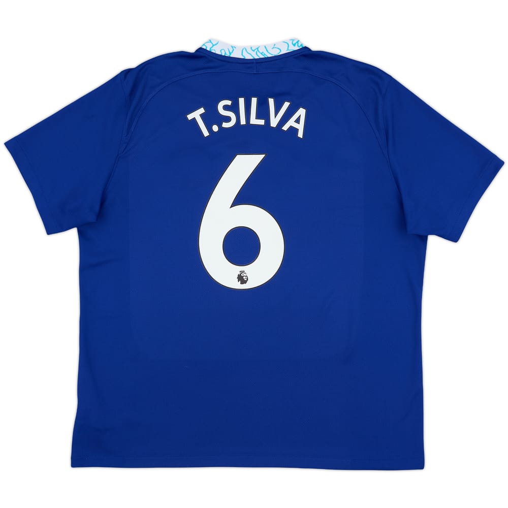 2022-23 Chelsea Home Shirt T.Silva #6 - 8/10 - (XL)