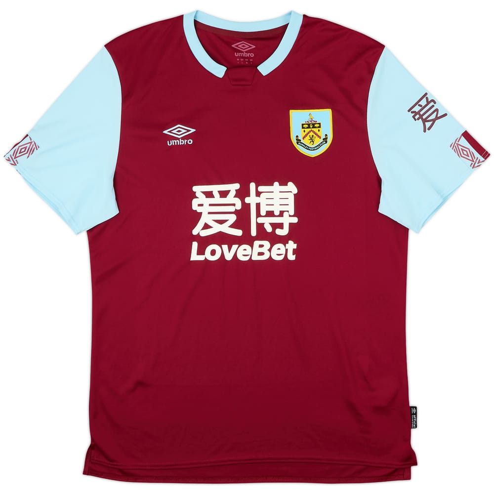 2019-20 Burnley Home Shirt - 9/10 - (L)
