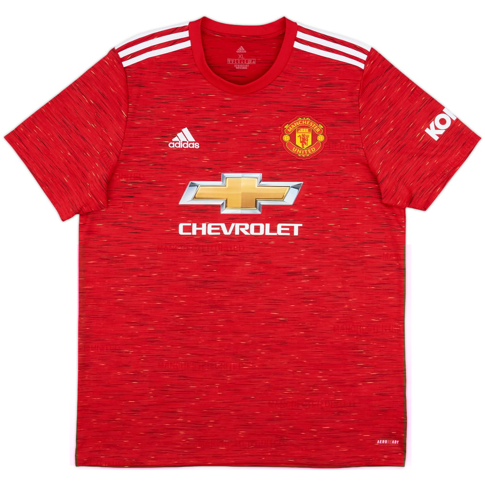 2020-21 Manchester United Home Shirt - 10/10 - (XL)
