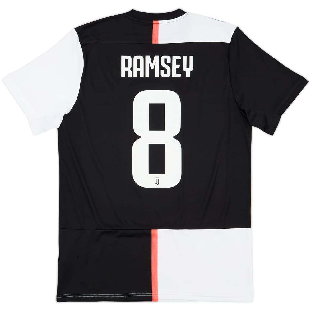 2019-20 Juventus Home Shirt Ramsey #8 - 9/10 - (M)