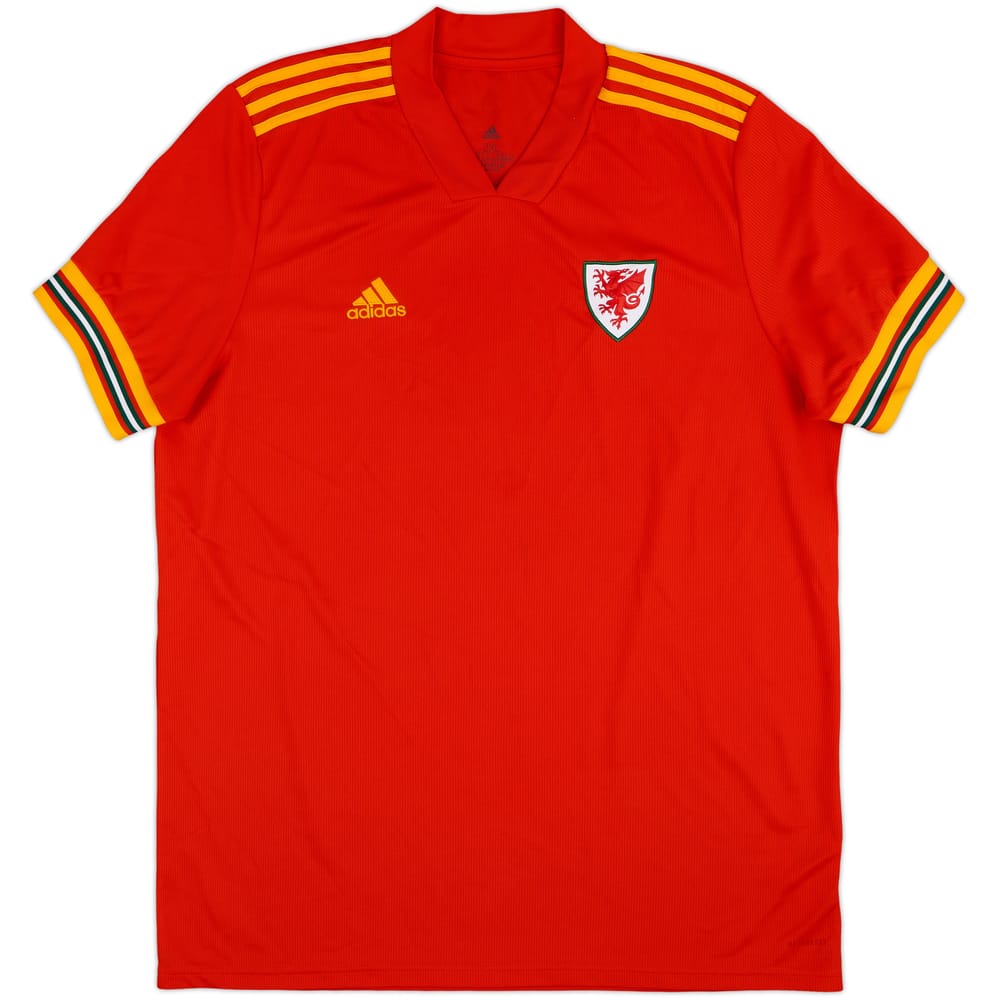 2020-21 Wales Home Shirt - 8/10 - (XXL)