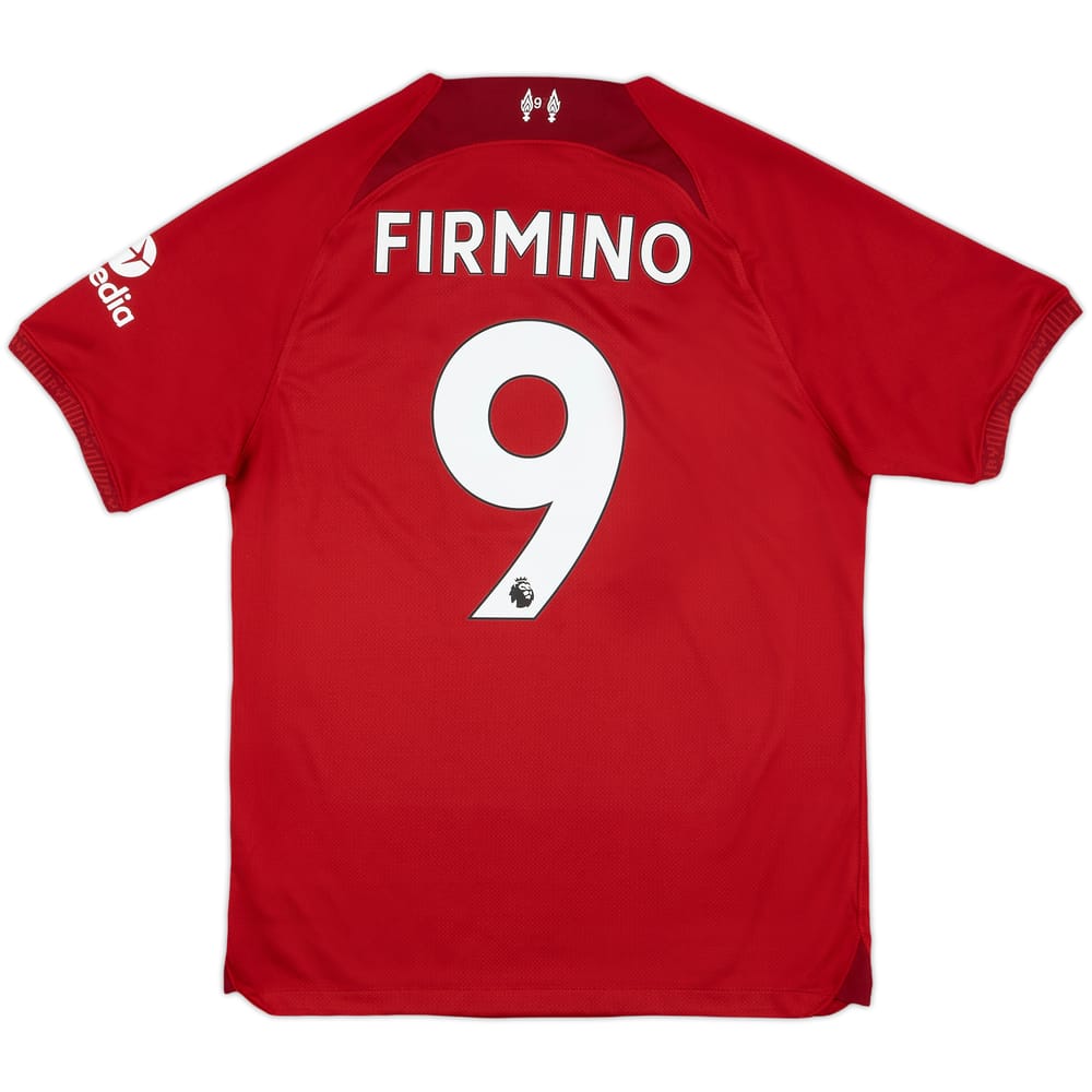 2022-23 Liverpool Home Shirt Firmino #9 - 7/10 - (M)