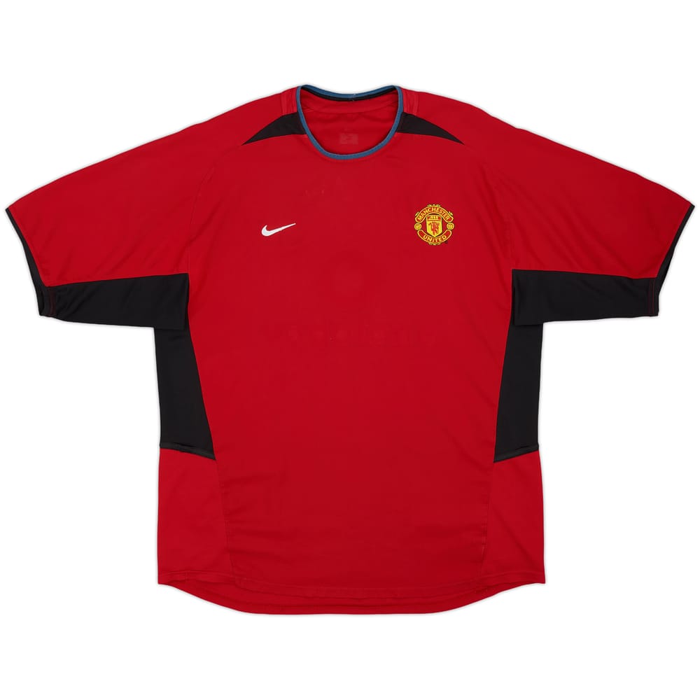 2002-04 Manchester United Home Shirt - 4/10 - (XL)