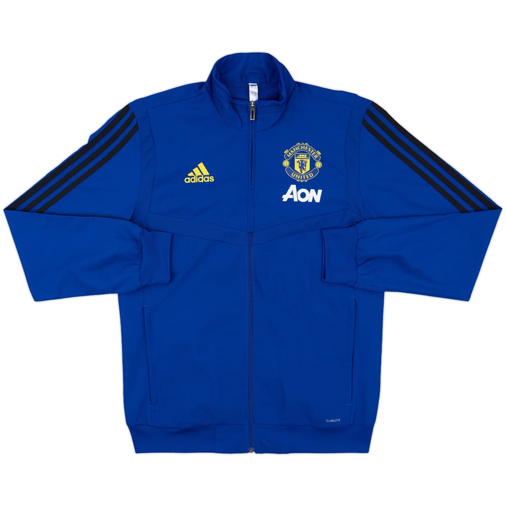 2019-20 Manchester United adidas Track Jacket - 9/10 - (S)