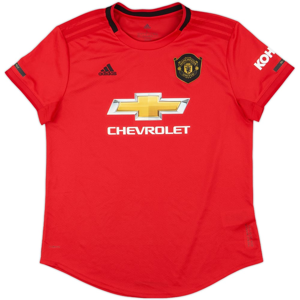 2019-20 Manchetser United Home Shirt - 9/10 - (Women's L)