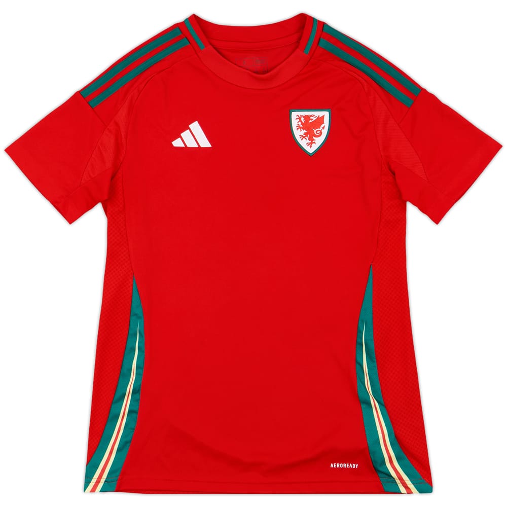 2024-25 Wales Home Shirt - 9/10 - (Women's S)