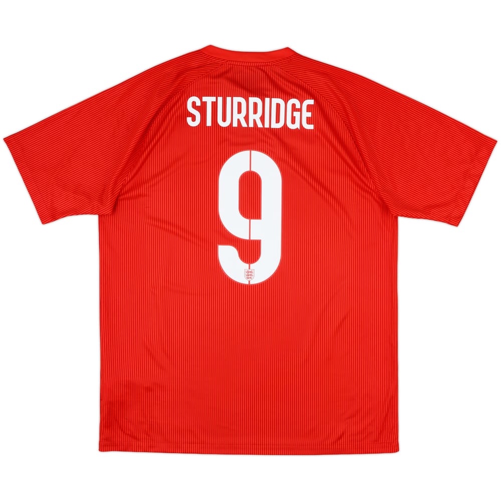 2014-15 England Away Shirt Sturridge #9 - 10/10 - (L)