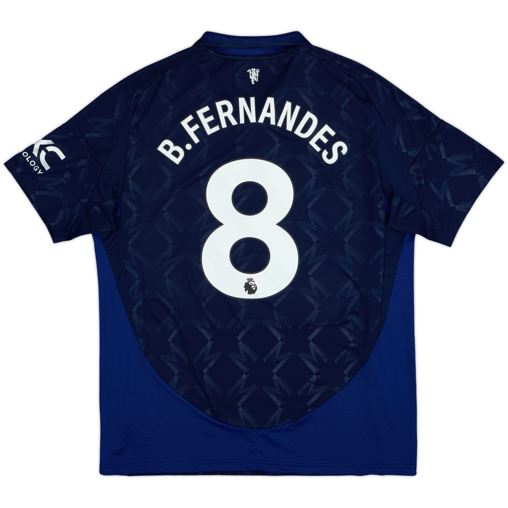 2024-25 Manchester United Away Shirt B.Fernandes #8 - 10/10 - (XL)