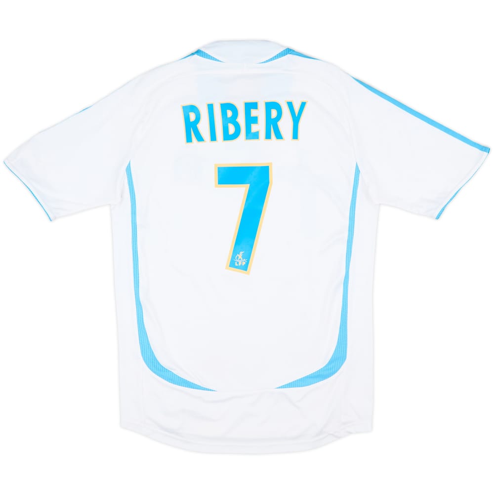 2006-07 Olympique Marseille Home Shirt Ribery #7 - 7/10 - (S)