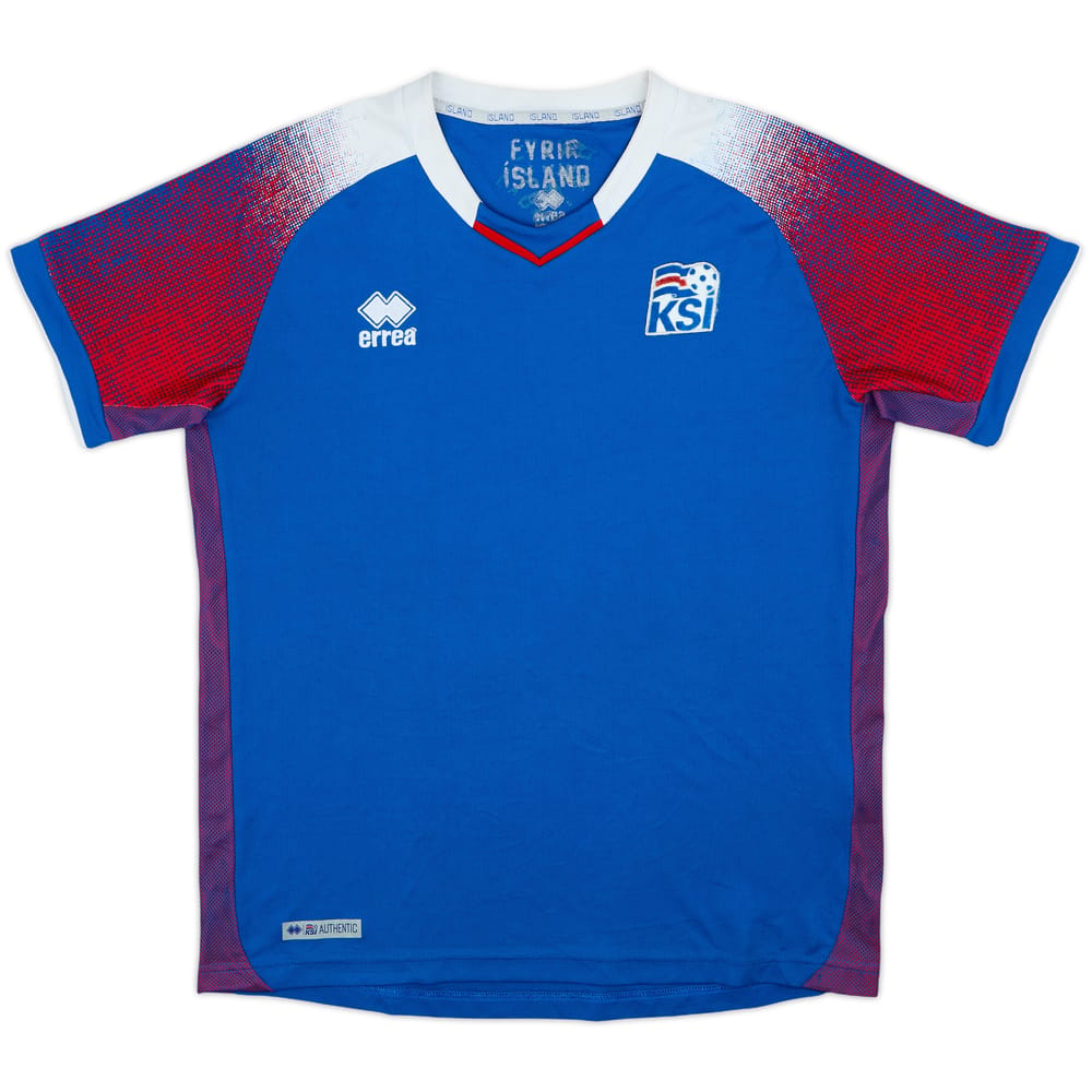 2018-19 Iceland Home Shirt - 8/10 - (L)