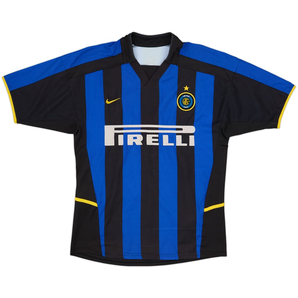 2002-03 Inter Milan Home Shirt - 4/10 - (M)