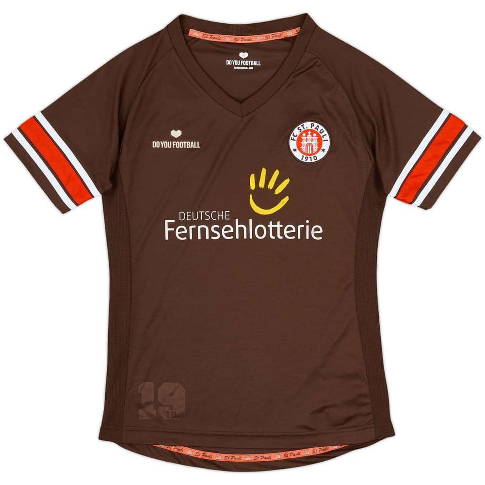 2012-13 St Pauli Home Shirt - 9/10 - (Women's M)